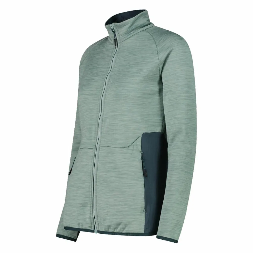 Fleece Grid Tech mit Reißverschluss für Damen meliert>CMP Online