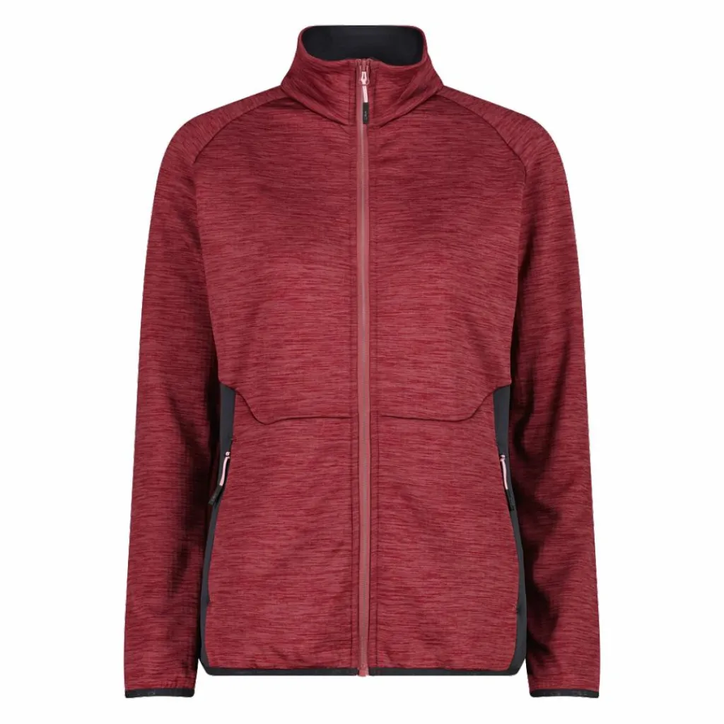 Fleece Grid Tech mit Reißverschluss für Damen meliert>CMP Online