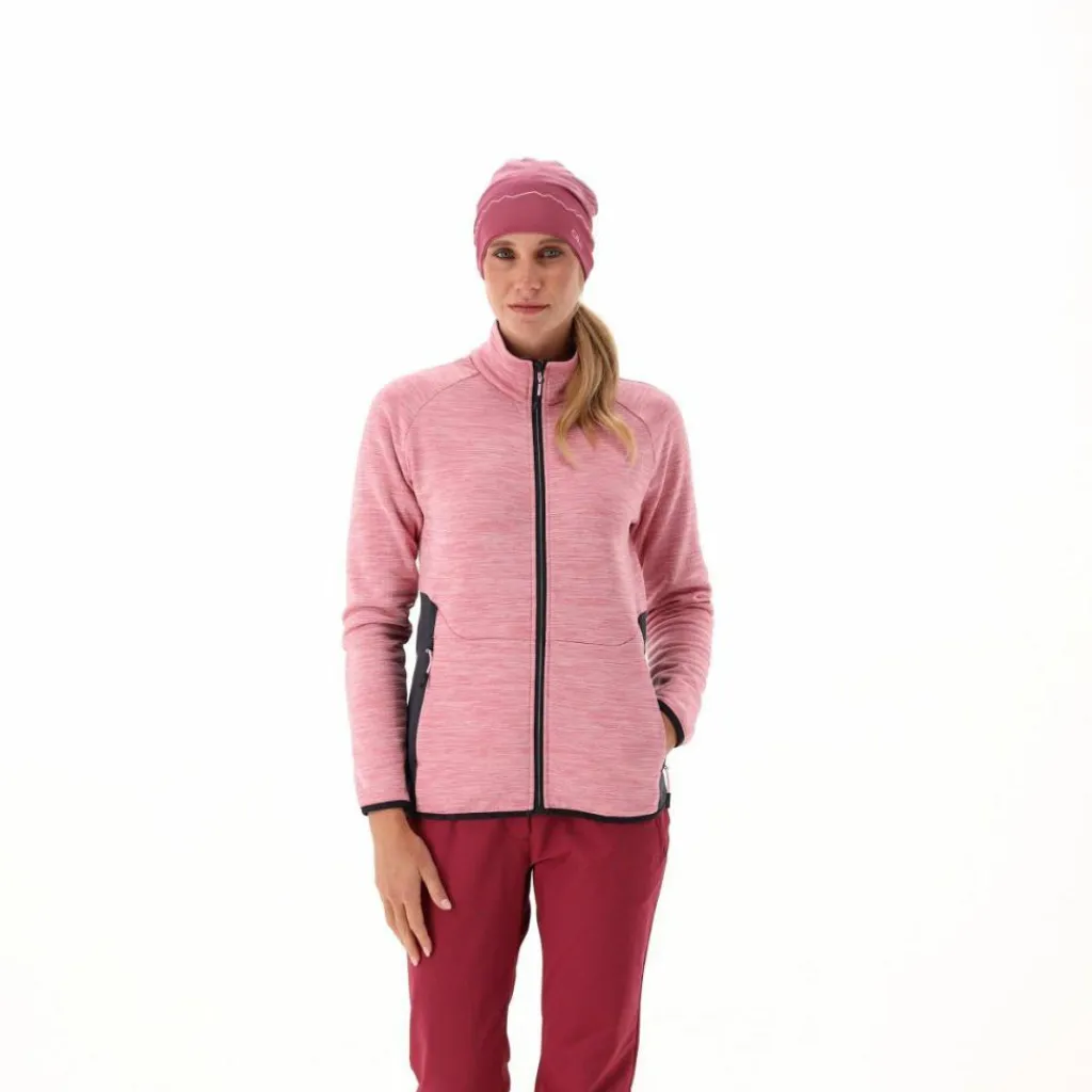 Fleece Grid Tech mit Reißverschluss für Damen meliert>CMP Online
