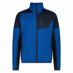 Fleece Grid Tech mit Reißverschluss für Herren meliert><noscript><img width=