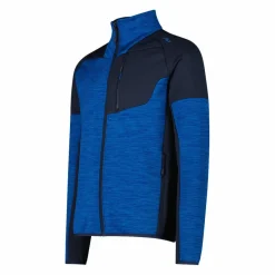 Fleece Grid Tech mit Reißverschluss für Herren meliert><noscript><img width=
