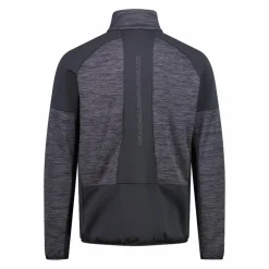 Fleece Grid Tech mit Reißverschluss für Herren meliert><noscript><img width=