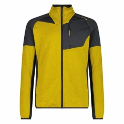 Fleece Grid Tech mit Reißverschluss für Herren meliert><noscript><img width=