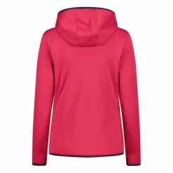 Fleece Grid Tech mit Reißverschluss und Kapuze für Damen><noscript><img width=