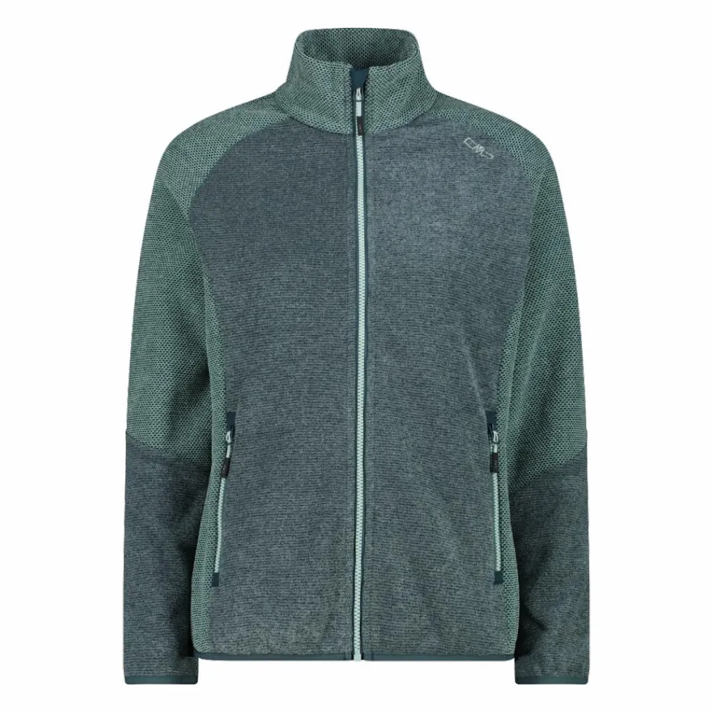 Fleece Knit Tech Melange für Damen mit Wabenmuster>CMP Outlet