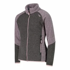 Fleece Knit Tech meliert für Mädchen mit Wabenmuster><noscript><img width=
