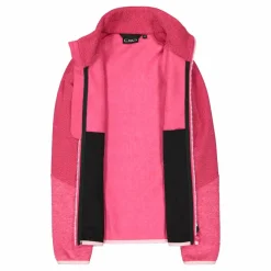 Fleece Knit Tech meliert für Mädchen mit Wabenmuster><noscript><img width=
