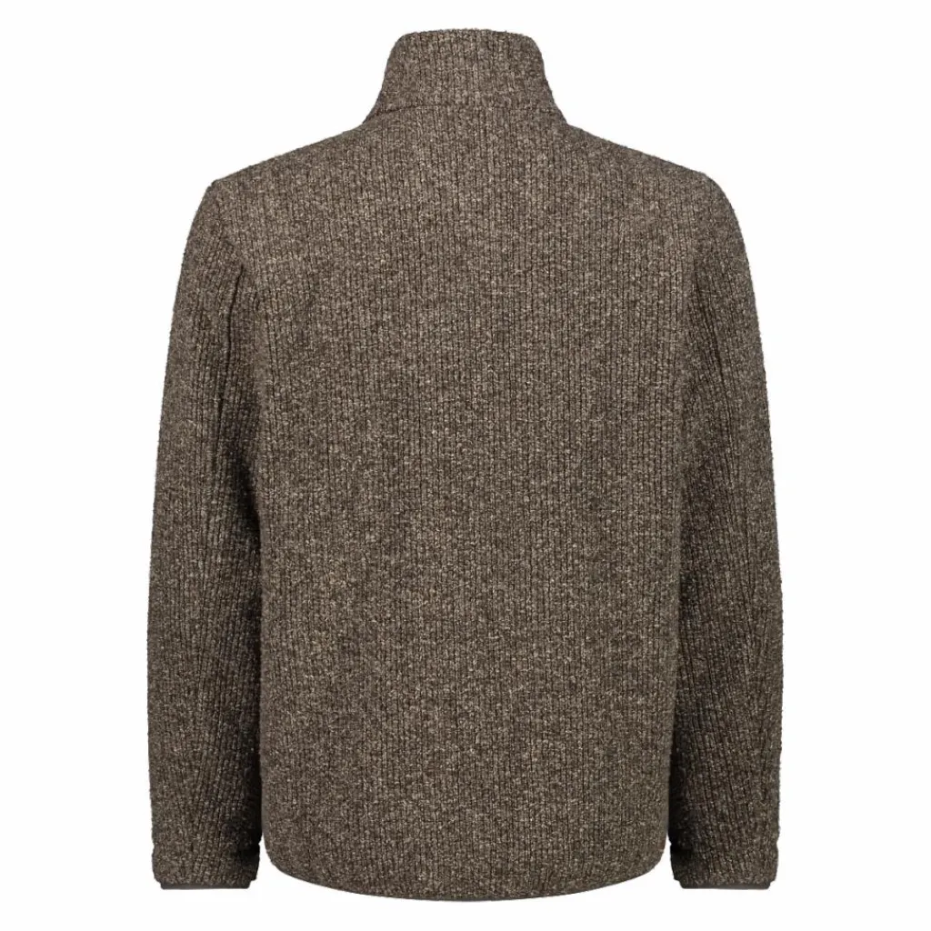 Fleecegefütterte Herrenjacke aus recyceltem Polyester-Melange>CMP New