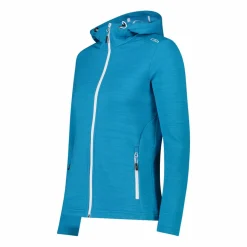 Fleecejacke aus Stretch-Performance mit Kapuze><noscript><img width=