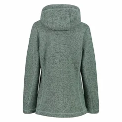 Fleecejacke für Damen aus Knit Tech Melange mit Kapuze>CMP Best