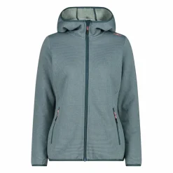 Fleecejacke für Damen aus Knit Tech Melange mit Kapuze>CMP Best