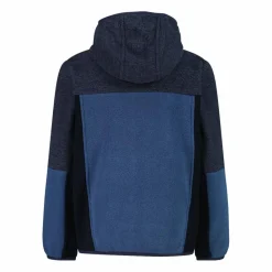 Fleeceshirt mit Reißverschluss für Jungen aus Knit Tech mit Kapuze>CMP Discount