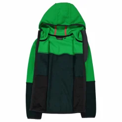 Fleeceshirt mit Reißverschluss für Jungen aus Knit Tech mit Kapuze><noscript><img width=