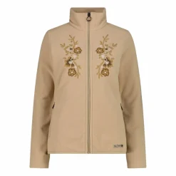 Fleece-Sweatshirt für Damen aus Arctic Fleece Melange mit Blumendruck>CMP Best