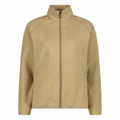 Fleece-Sweatshirt für Damen aus Knit Tech Melange mit Blumendruck>CMP New