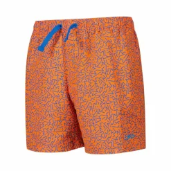 Gemusterte Badehose aus Mikrofaser für Jungen><noscript><img width=