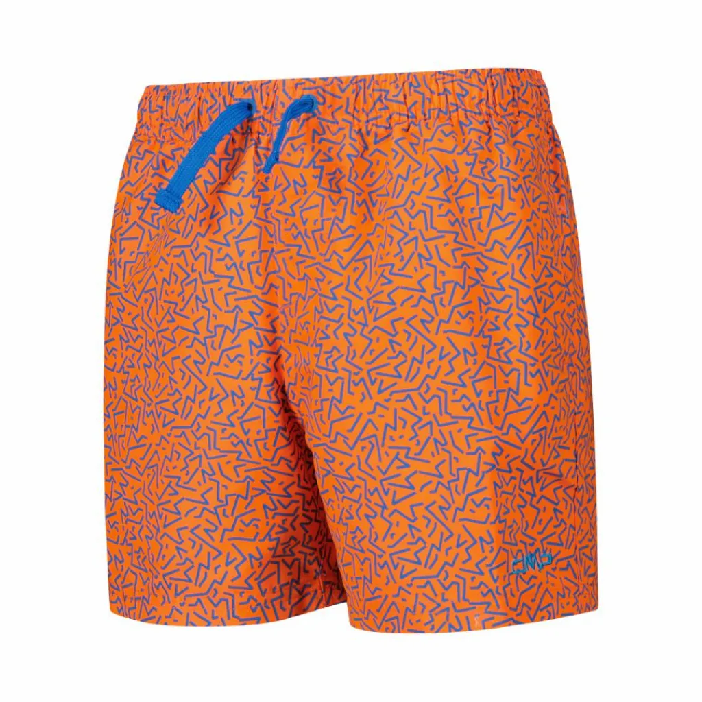 Gemusterte Badehose aus Mikrofaser für Jungen>CMP Sale