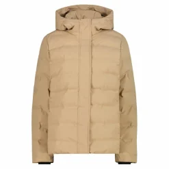 Gepolsterte Daunenjacke für Damen mit Kapuze><noscript><img width=
