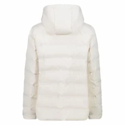 Gepolsterte Daunenjacke für Damen mit Kapuze><noscript><img width=