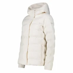 Gepolsterte Daunenjacke für Damen mit Kapuze><noscript><img width=