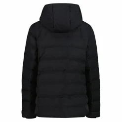 Gepolsterte Daunenjacke für Damen mit Kapuze><noscript><img width=