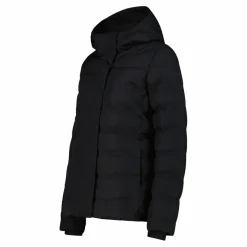 Gepolsterte Daunenjacke für Damen mit Kapuze><noscript><img width=
