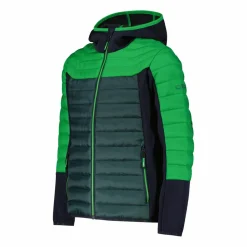 Gepolsterte Hybridjacke für Jungen mit Kapuze><noscript><img width=