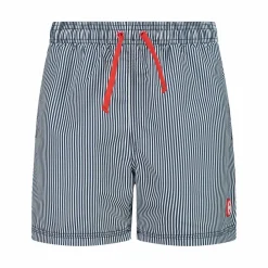 Gestreifte Badeshorts><noscript><img width=