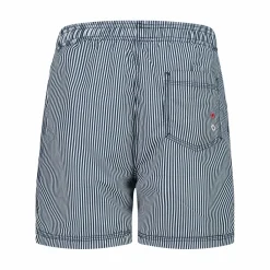 Gestreifte Badeshorts><noscript><img width=