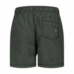 Gestreifte Badeshorts><noscript><img width=