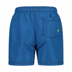 Gestreifte Badeshorts><noscript><img width=