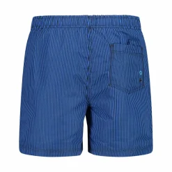 Gestreifte Badeshorts><noscript><img width=