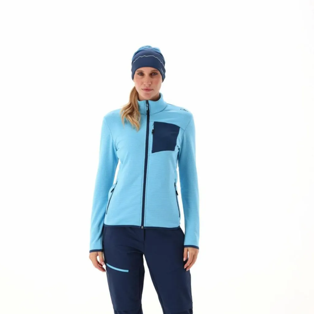 Grid Tech Fleece mit Reißverschluss für Damen>CMP Hot