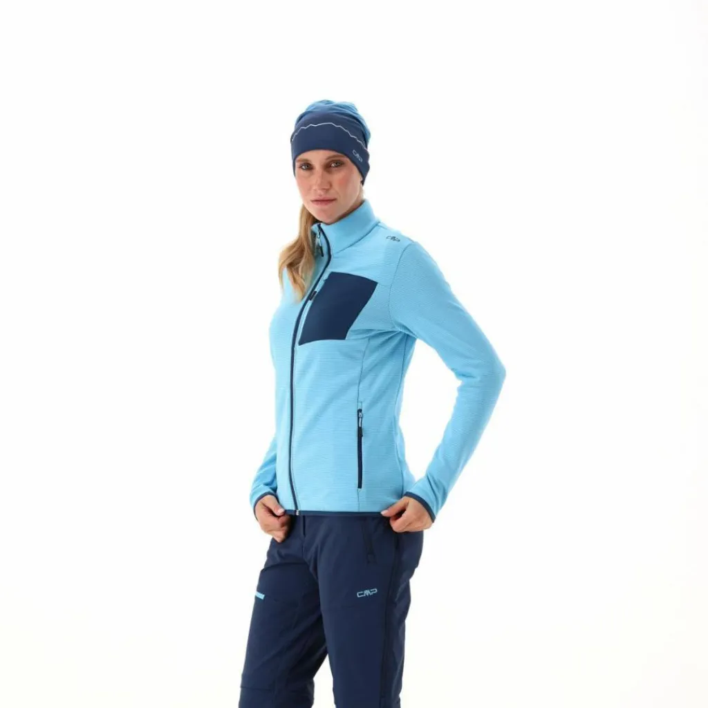 Grid Tech Fleece mit Reißverschluss für Damen>CMP Hot