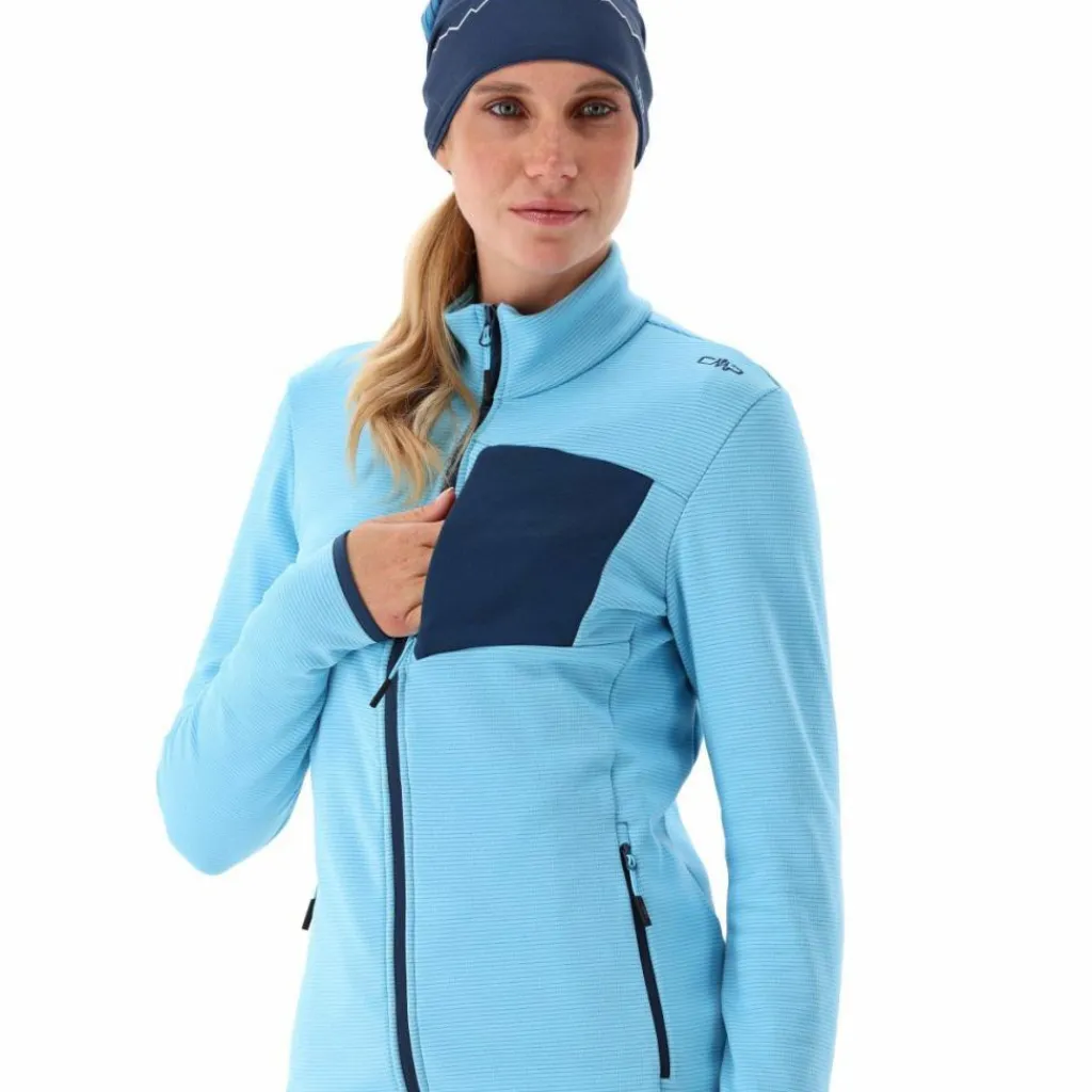 Grid Tech Fleece mit Reißverschluss für Damen>CMP Hot