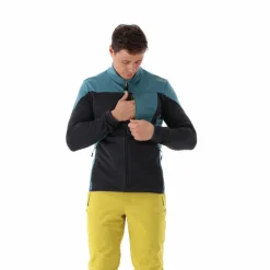 Grid-Tech-Fleecejacke für Herren mit Color Blocking><noscript><img width=