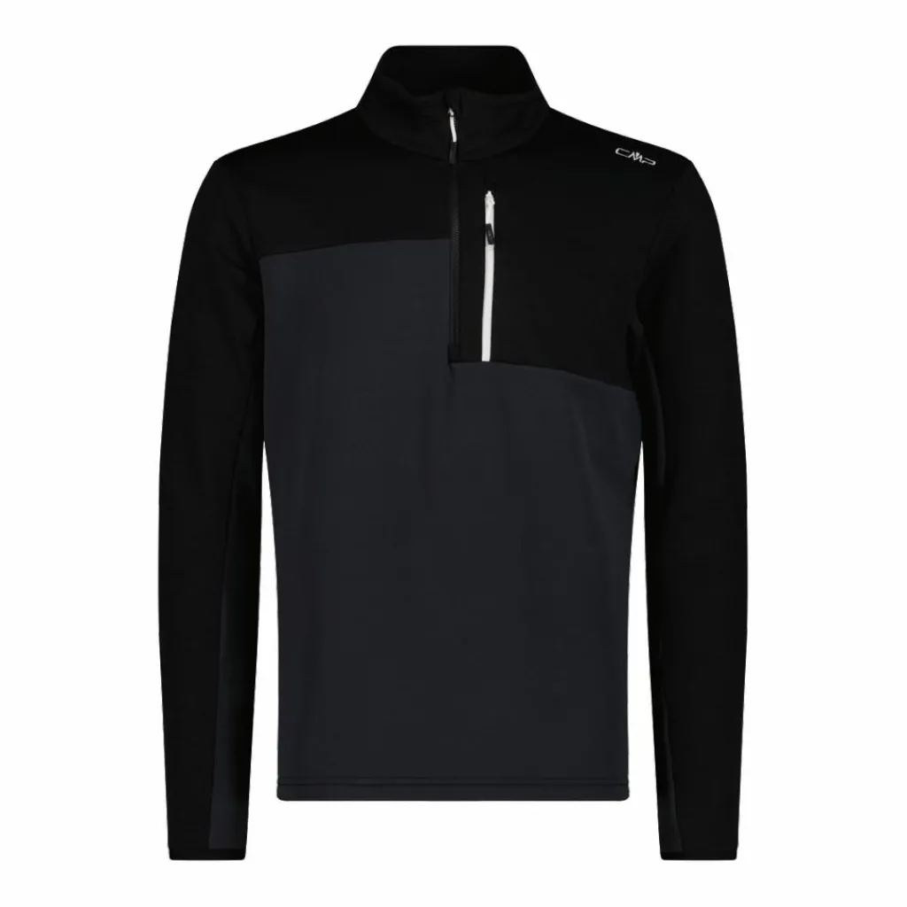 Half Zip Grid-Tech-Fleece für Herren mit Color Blocking>CMP Clearance