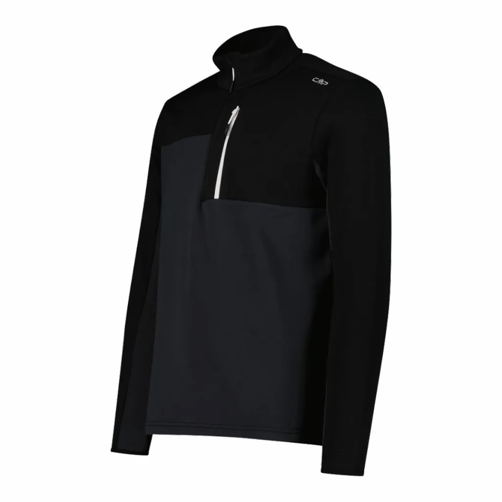 Half Zip Grid-Tech-Fleece für Herren mit Color Blocking>CMP Clearance