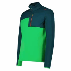 Half Zip Grid-Tech-Fleece für Herren mit Color Blocking><noscript><img width=