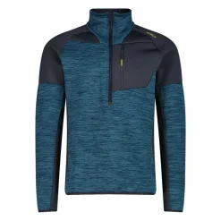 Half-Zip-Fleece Grid Tech meliert für Herren><noscript><img width=