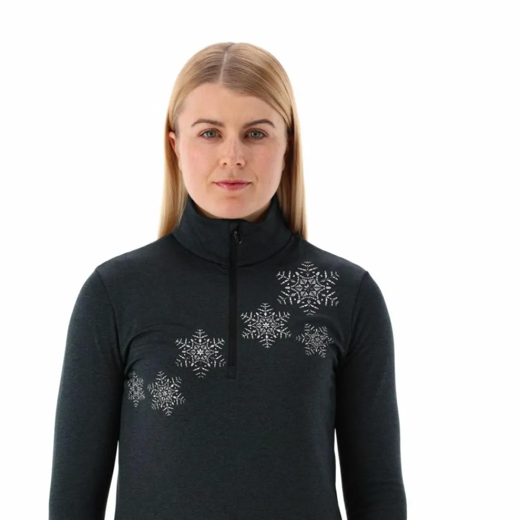 Half-Zip-Fleeceshirt aus Softech Melange für Damen>CMP Discount