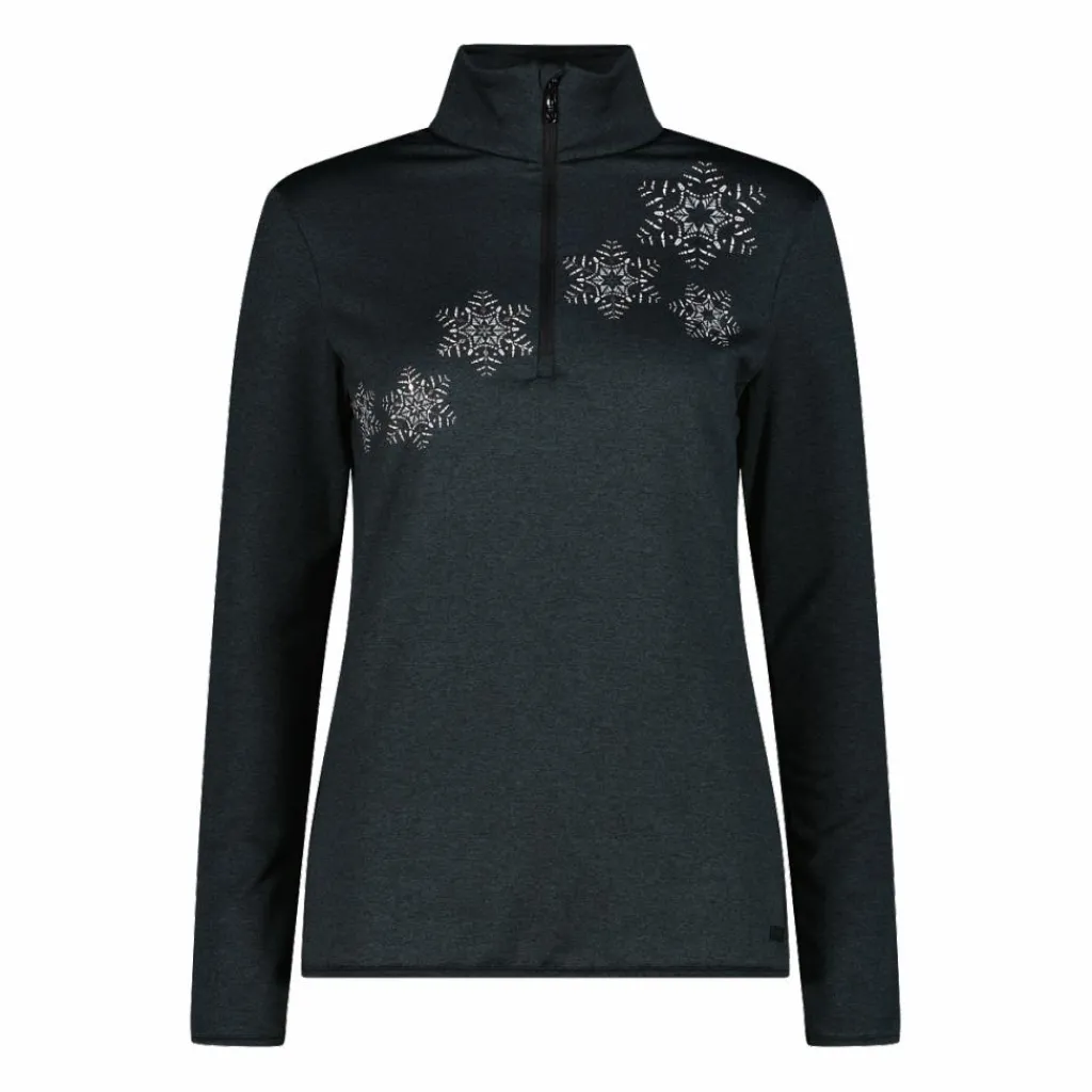 Half-Zip-Fleeceshirt aus Softech Melange für Damen>CMP Discount