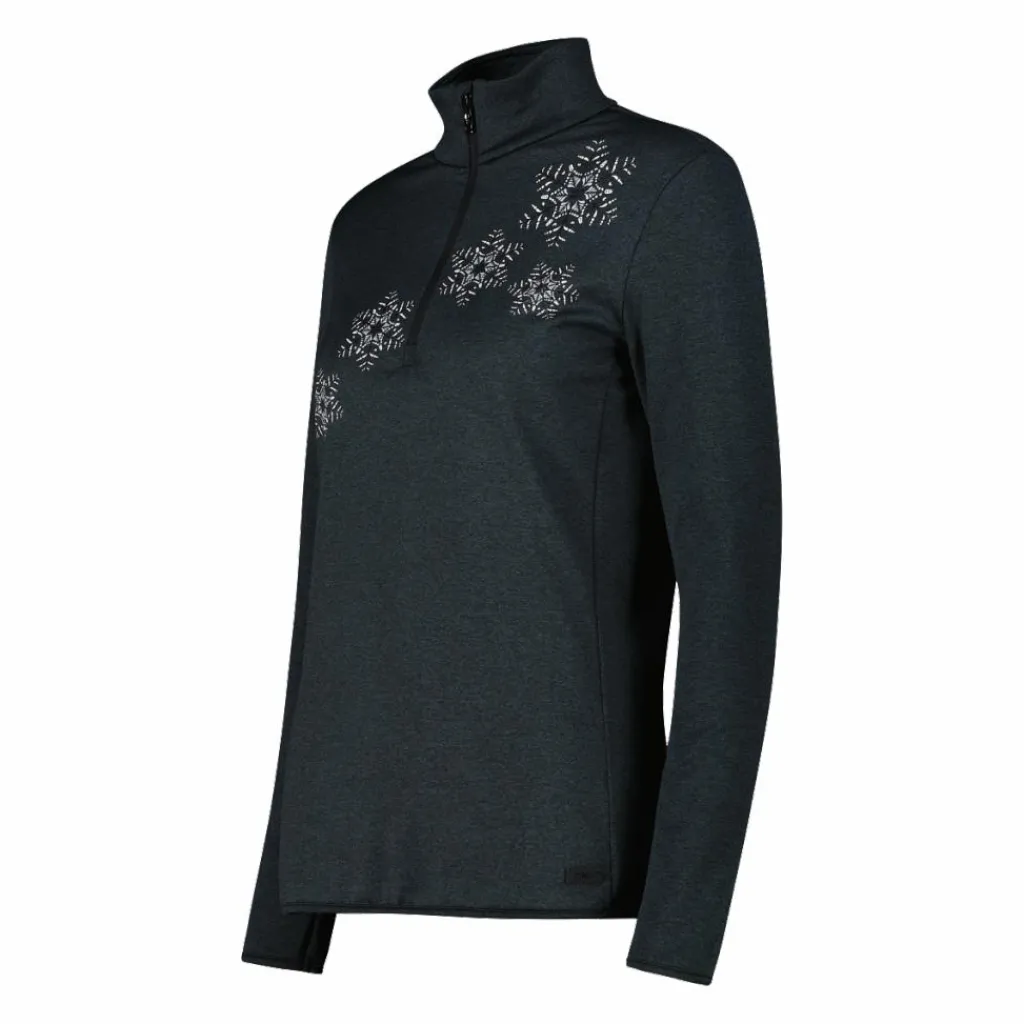Half-Zip-Fleeceshirt aus Softech Melange für Damen>CMP Discount