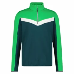 Half-Zip-Fleeceshirt Stretch Performance für Herren mit Color Blocking><noscript><img width=