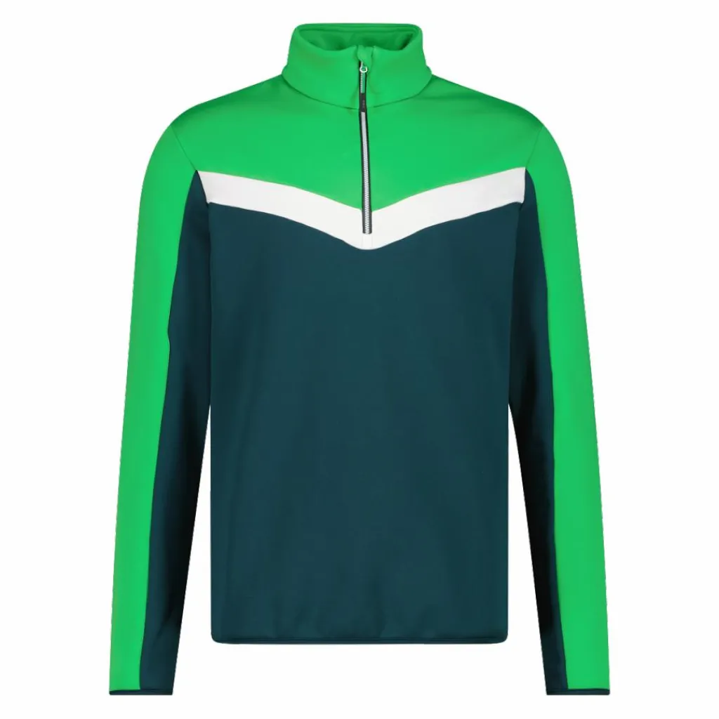Half-Zip-Fleeceshirt Stretch Performance für Herren mit Color Blocking>CMP Outlet