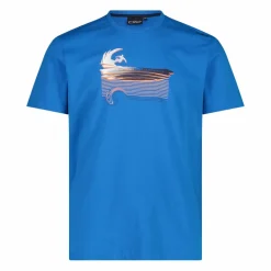 Herren Baumwoll-T-Shirt mit tropical Print><noscript><img width=