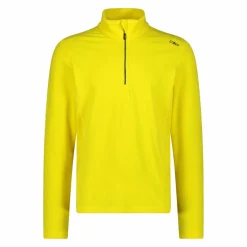 Herren Fleecepullover aus Grid Tech mit Stehkragen><noscript><img width=