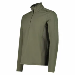 Herren Fleecepullover aus Grid Tech mit Stehkragen><noscript><img width=
