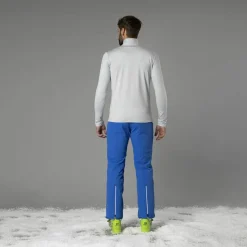 Herren Fleecepullover aus Grid Tech mit Stehkragen><noscript><img width=