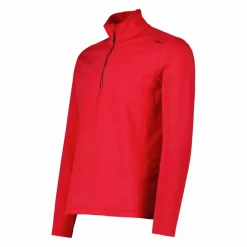 Herren Fleecepullover aus Grid Tech mit Stehkragen><noscript><img width=